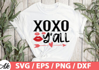 Xoxo y’all SVG