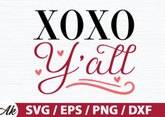 Xoxo y’all SVG graphic t shirt