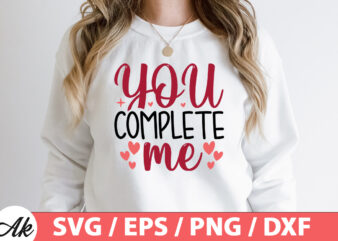 You complete me SVG