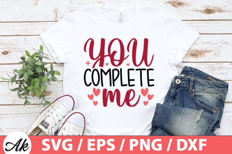 You complete me SVG