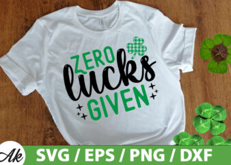 Zero lucks given SVG