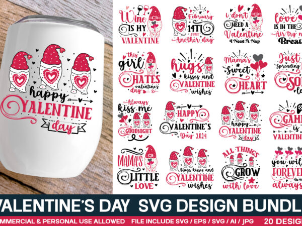 Valentine’s day svg bundle, valentine’s day sticker svg bundle t shirt vector art