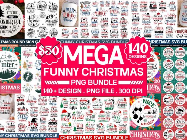 Christmas t-shirt design bundle , christmas svg design