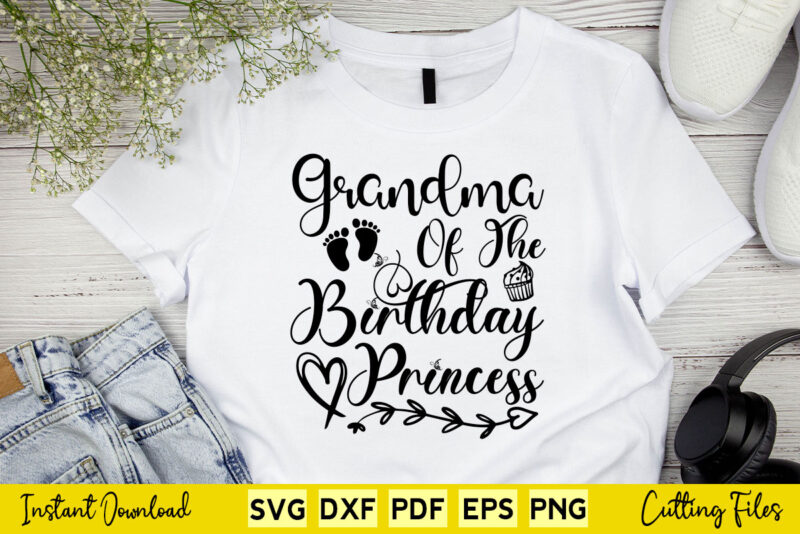 Funny Grandma Svg Bundle 2 T-shirt Design