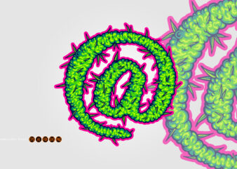 Cannabis leaf at sign symbol allure