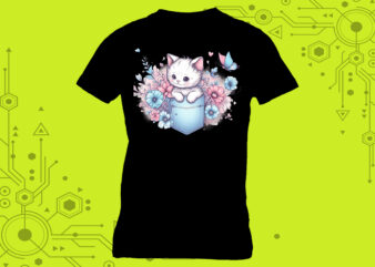 Kitty Artistry in Clipart curated specifically for Print on Demand websites t shirt vector art