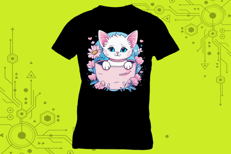Pocket Kitty Miniatures crafted exclusively for Print on Demand websites