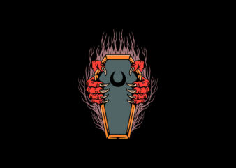 dark coffin