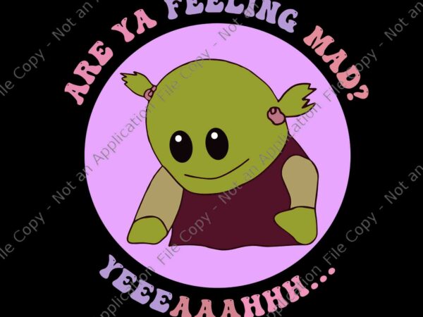 Are you feeling mad nanalan svg, nanalan svg, retro groovy monster nanalan’ svg t shirt vector