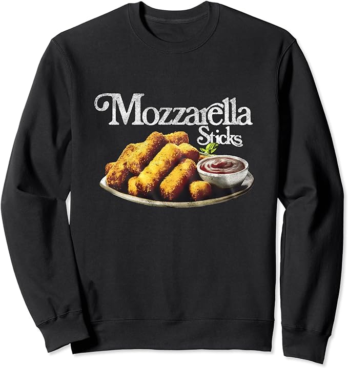 mozzarella sticks 90’s Sweatshirt
