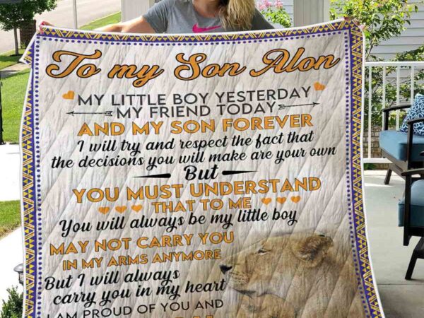 Lion son mom love blanket design jpg png digital my little boy gifts quilting