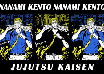 Nanami Kento T shirt vector artwork
