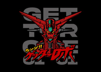 getter one t shirt design template