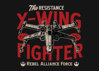 x wing fighter graphic t shirt