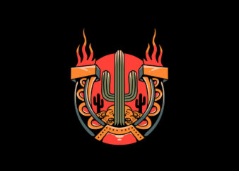 vintage cactus