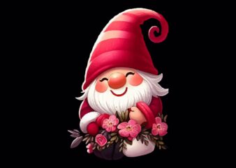 Valentines Gnomes PNG Sublimation