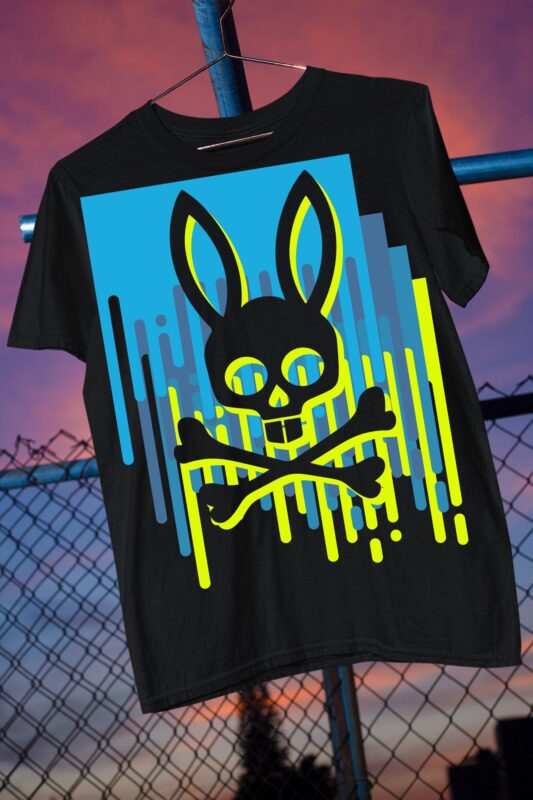 phycho rabbit luxary modern trending urban wear designs 2024