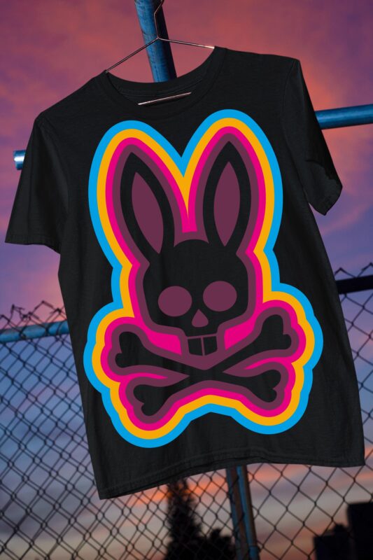 phycho rabbit luxary modern trending urban wear designs 2024