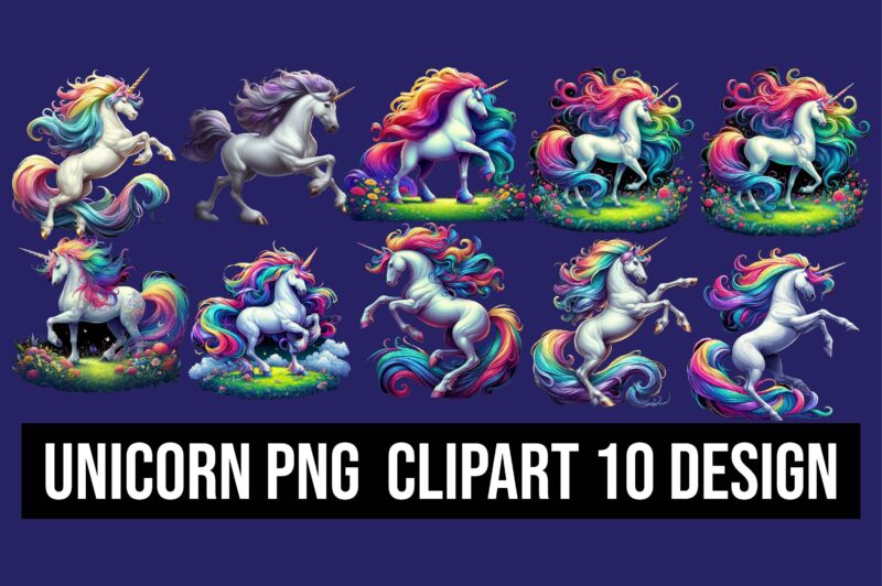 Unicorn PNG Clipart