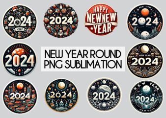 Happy New Year PNG Sublimation graphic t shirt