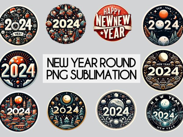 Happy new year png sublimation graphic t shirt