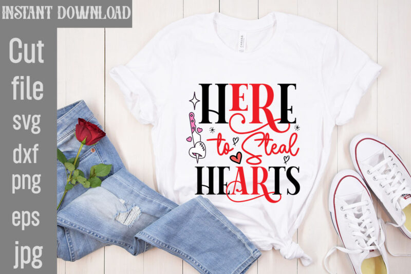 Valentine’s day t-shirt design bundle, happy valentine’s day t-shirt design, valentine svg bundle, valentine’s day sublimation png, love