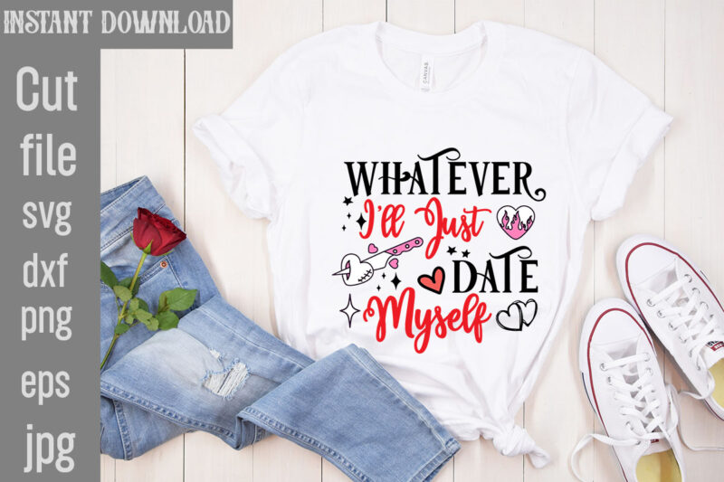 Valentine’s day t-shirt design bundle, happy valentine’s day t-shirt design, valentine svg bundle, valentine’s day sublimation png, love