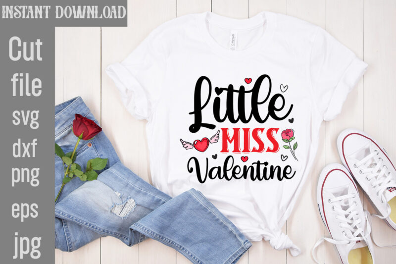 Valentine’s day t-shirt design bundle, happy valentine’s day t-shirt design, valentine svg bundle, valentine’s day sublimation png, love