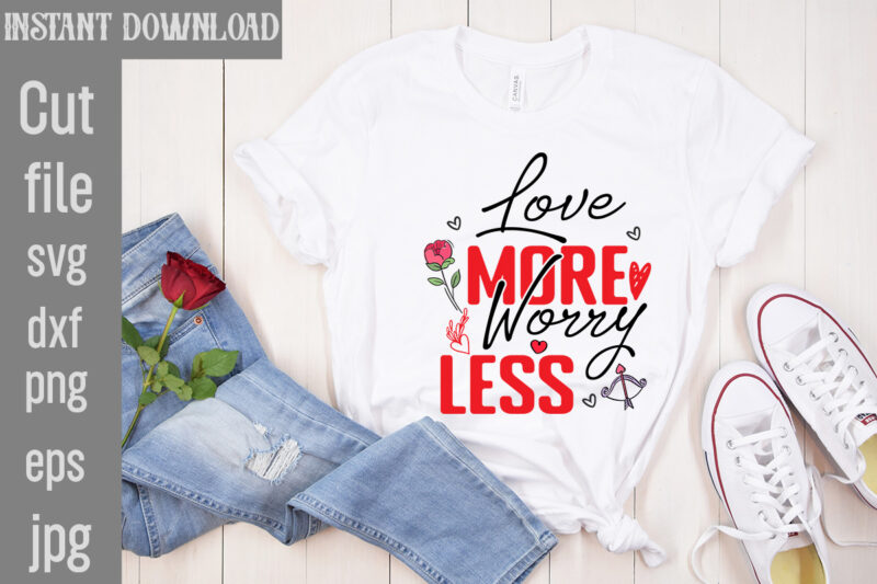 Valentine’s day t-shirt design bundle, happy valentine’s day t-shirt design, valentine svg bundle, valentine’s day sublimation png, love