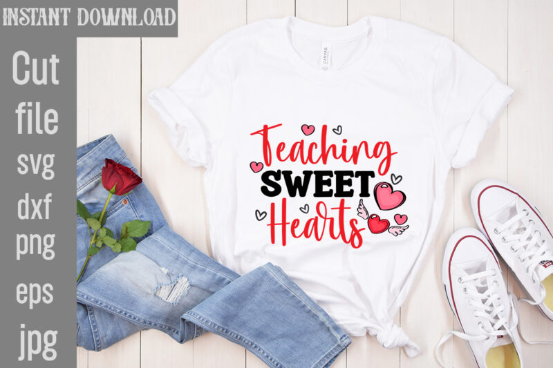 Valentine’s day t-shirt design bundle, happy valentine’s day t-shirt design, valentine svg bundle, valentine’s day sublimation png, love