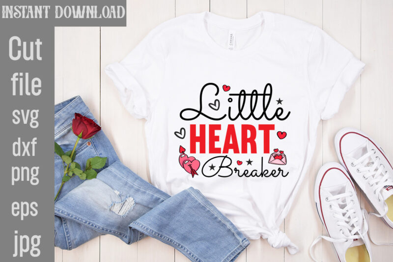 Valentine’s day t-shirt design bundle, happy valentine’s day t-shirt design, valentine svg bundle, valentine’s day sublimation png, love