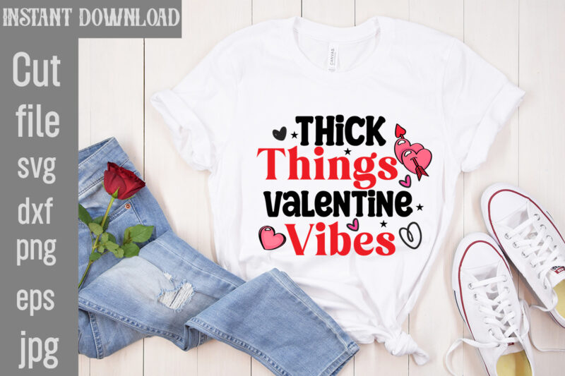 Valentine’s day t-shirt design bundle, happy valentine’s day t-shirt design, valentine svg bundle, valentine’s day sublimation png, love