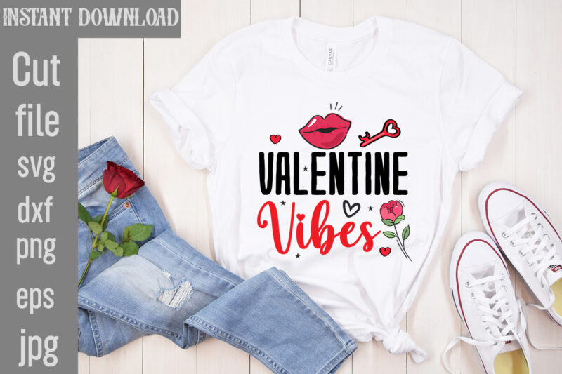 Valentine’s day t-shirt design bundle, happy valentine’s day t-shirt design, valentine svg bundle, valentine’s day sublimation png, love