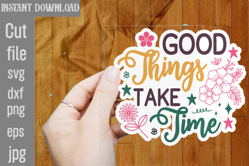 Positive motivational quotes stickers in PNG, JPG