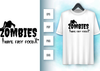 Zombies SVG t shirt graphic design