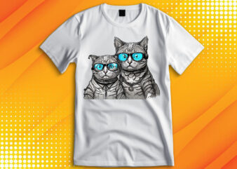 Cat T-Shirt Design