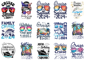 15 Cruise Squad 2024 Shirt Designs Bundle P12, Cruise Squad 2024 T-shirt, Cruise Squad 2024 png file, Cruise Squad 2024 digital file, Cruise