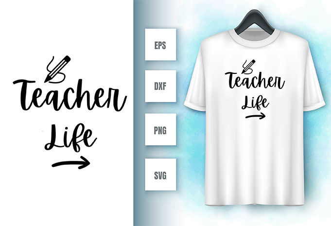 Teacher Svg Design