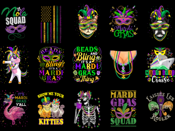 15 mardi gras shirt designs bundle p15, mardi gras t-shirt, mardi gras png file, mardi gras digital file, mardi gras gift, mardi gras downlo