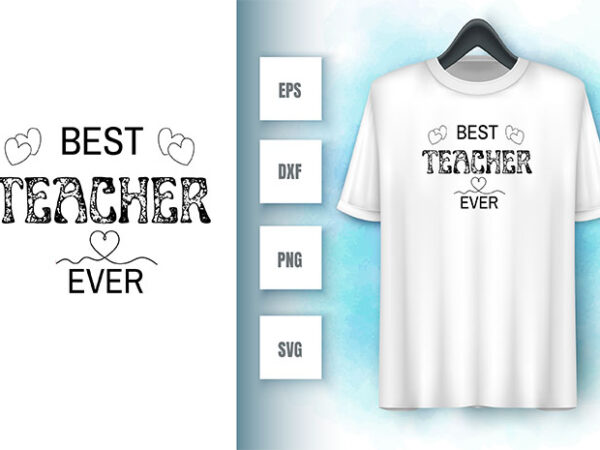 Teacher svg design