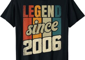 18th Birthday Boy Girl 18 Years 2006 Funny Gift T-Shirt