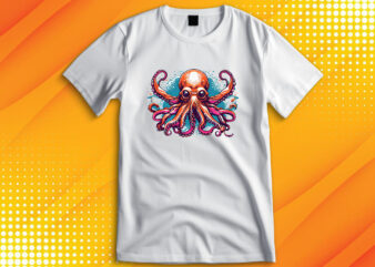 Octopus t shirt design online