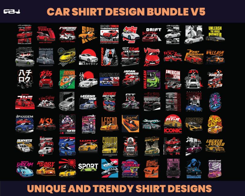 70 JDM Sport Car Design bundles, car jdm T-shirt Design, jdm Streetwear Design, Sport car Design, Car Shirt design, Graphics tee , DTF, DTG