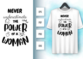 Strong Woman SVG t shirt template vector