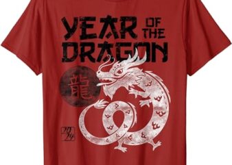 2024 Year Of The Dragon Chinese Zodiac Chinese New Year T-Shirt