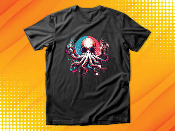 Octopus t shirt design online