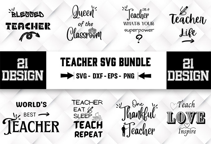 Teacher 21 Svg Bundle