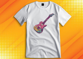 Electric Guitar vector clipart