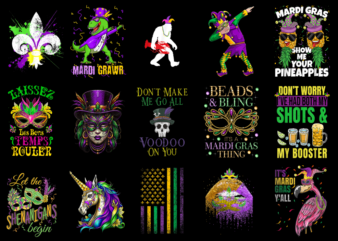 15 Mardi Gras Shirt Designs Bundle P28, Mardi Gras T-shirt, Mardi Gras png file, Mardi Gras digital file, Mardi Gras gift, Mardi Gras downlo