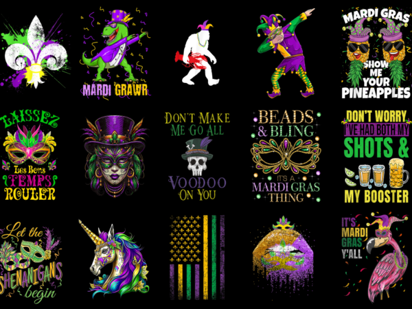 15 mardi gras shirt designs bundle p28, mardi gras t-shirt, mardi gras png file, mardi gras digital file, mardi gras gift, mardi gras downlo